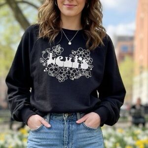 Levi's Black Crewneck Sweatshirt